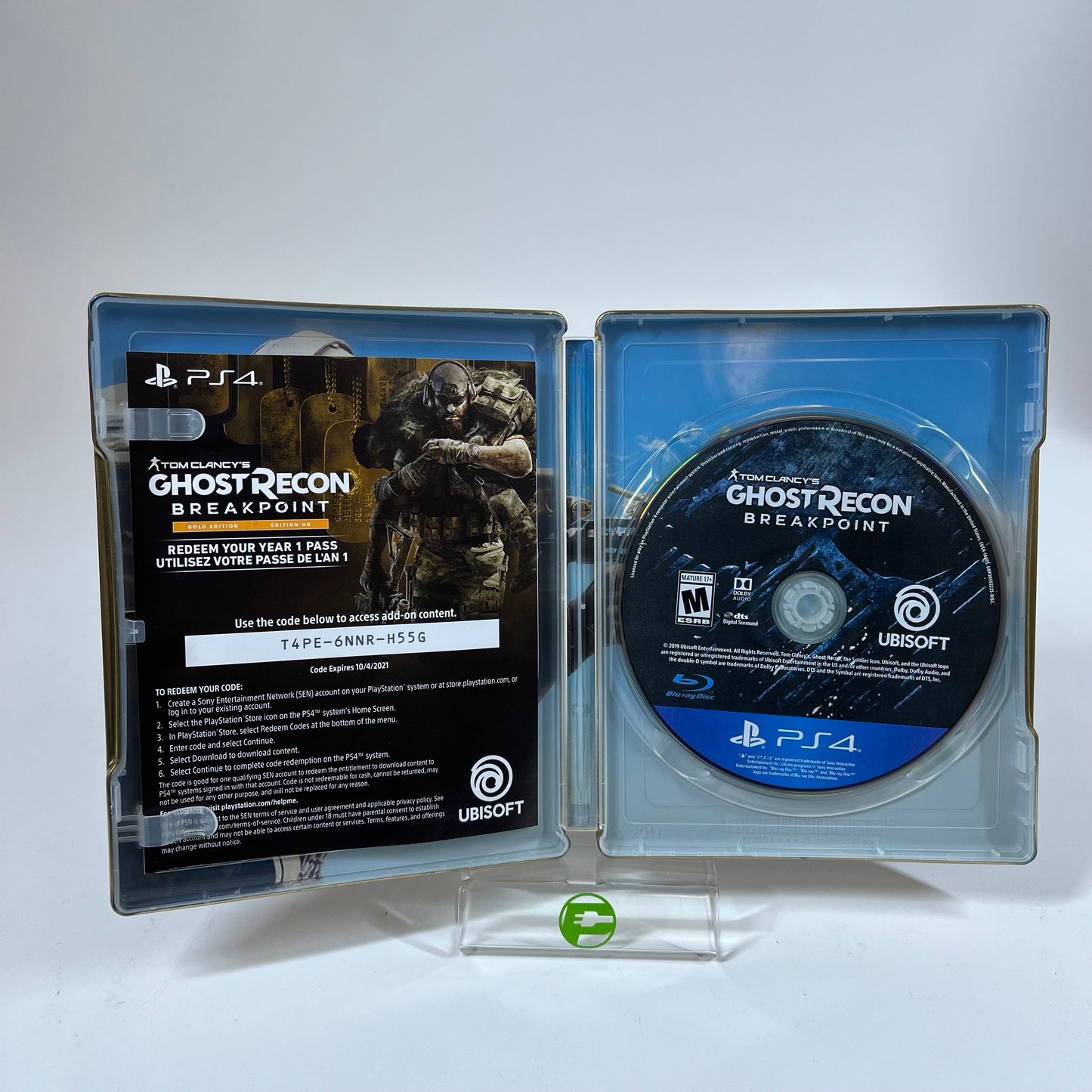 Tom Clancy's Ghost Recon Breakpoint Steelbook- PS4