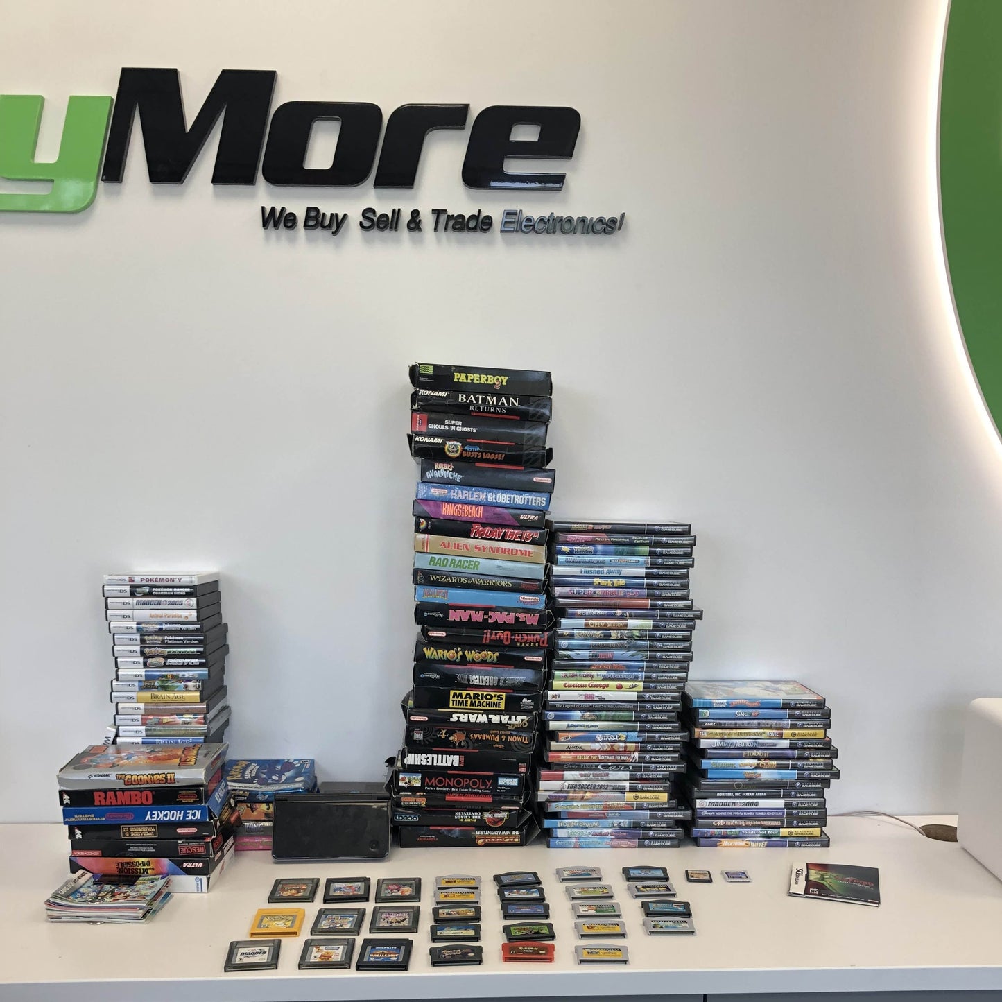 PayMore Stores® Bargain Bin Video Games 3 for $15 - NES SNES Sega PS5 + More