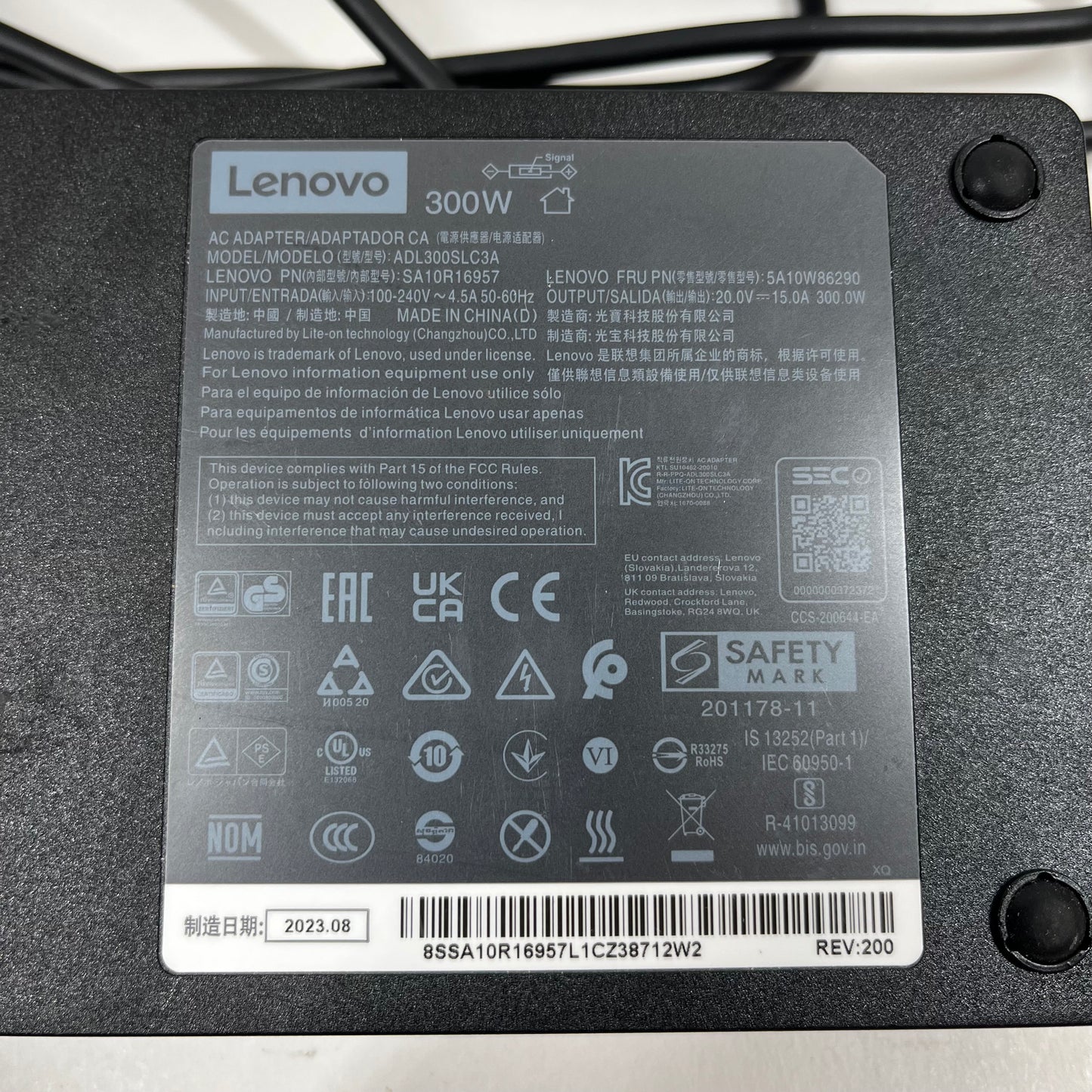 THINKPAD Thunderbolt 4 Workstation Dock Dock DK2131