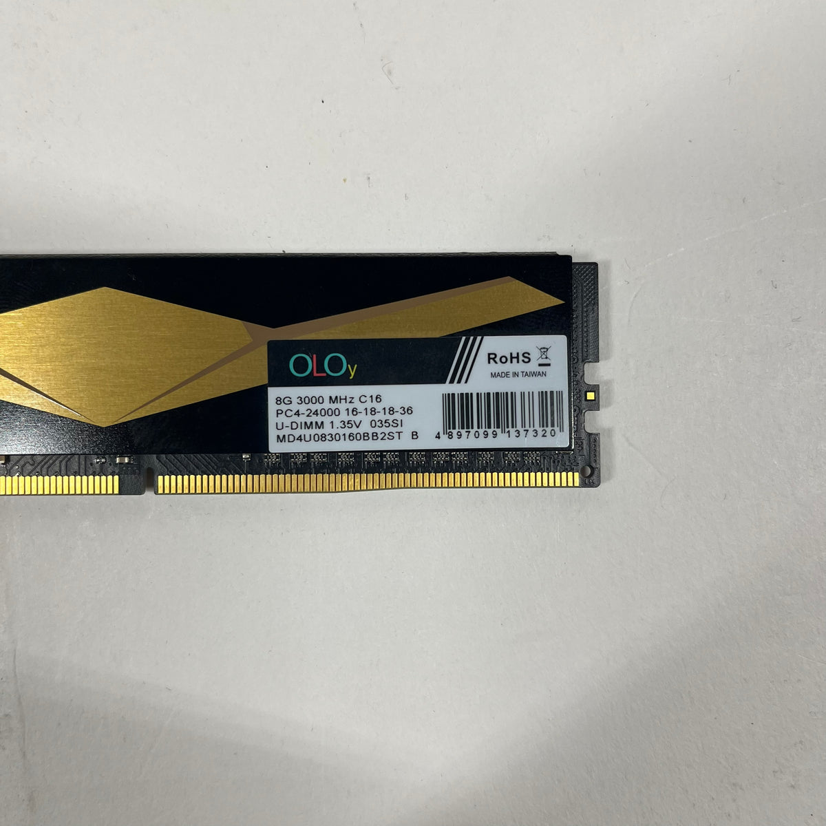 OLOy B-21 Raider 8GB (1x8GB) RAM DDR4 3000MHz 