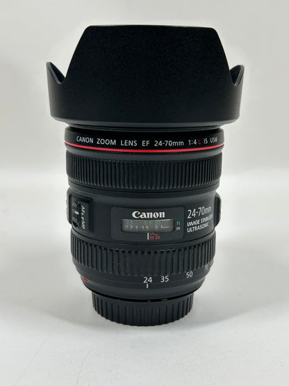 Canon EF Wide Angle 24-70mm f/1.4 L IS USM Auto Lens